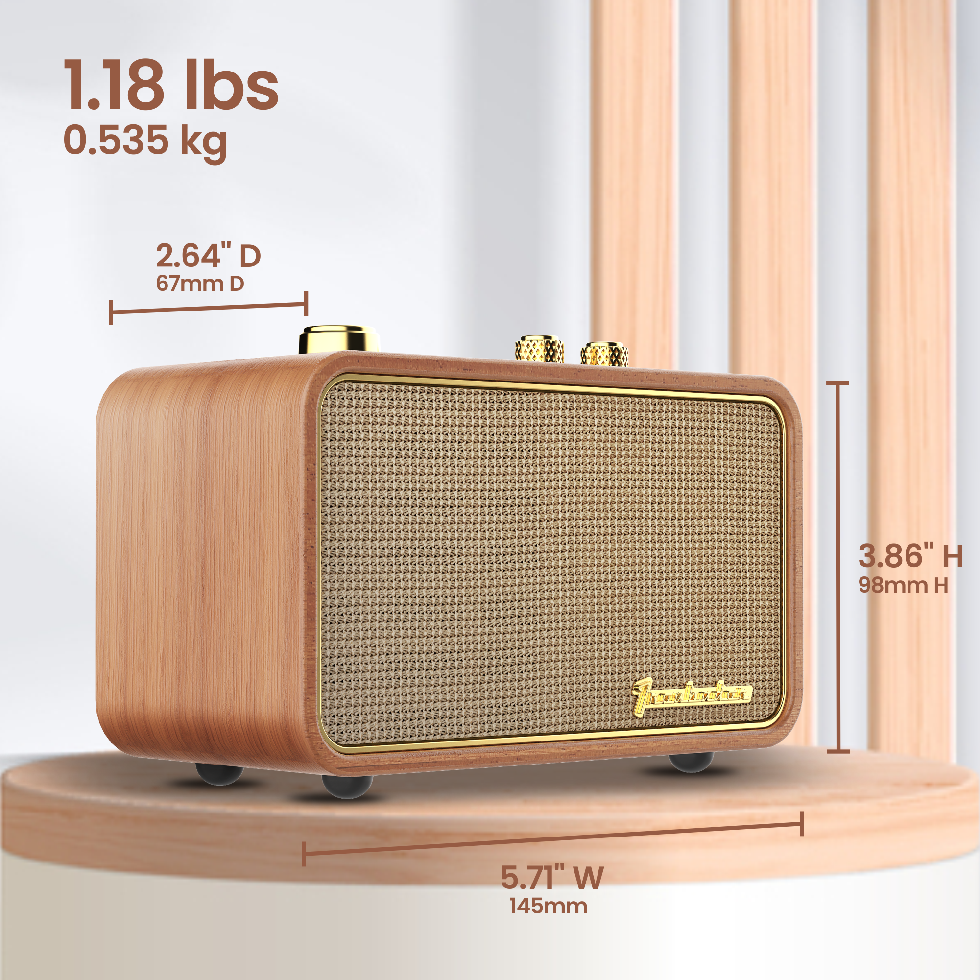 Trenbader Artlink Speaker with Radio