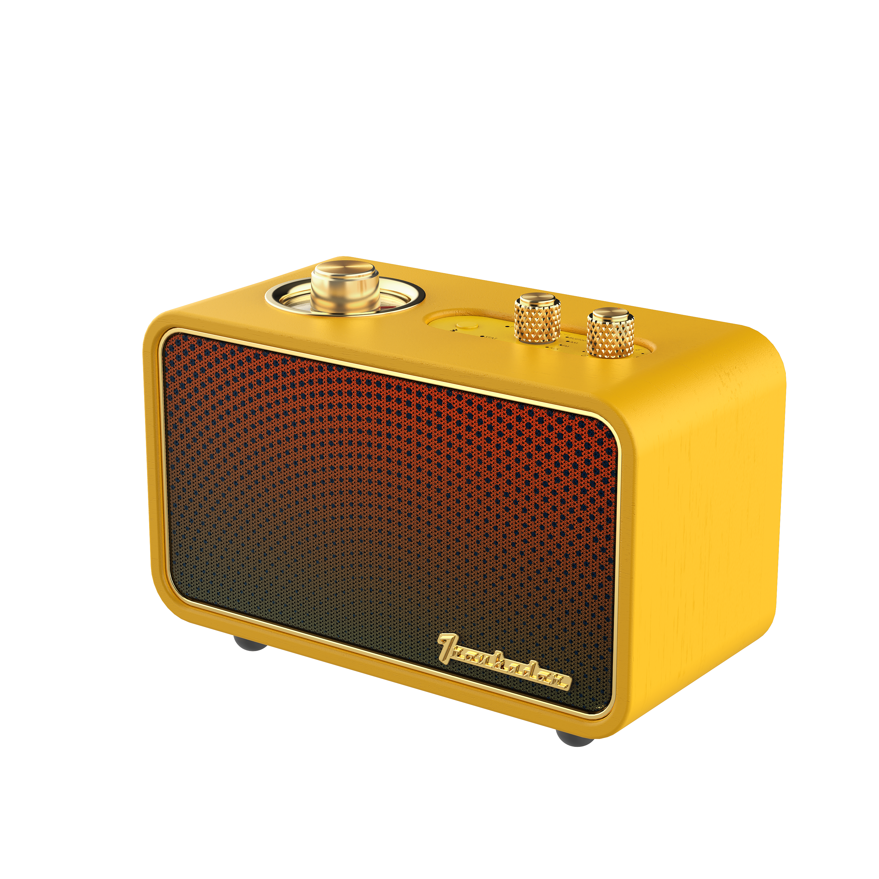 Trenbader Artlink Stereo Bluetooth Speaker with FM/AM Radio